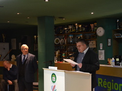 Inauguration salle Alain Jonard