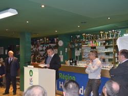 Inauguration salle Alain Jonard