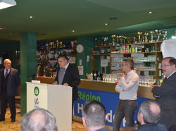 Inauguration salle Alain Jonard