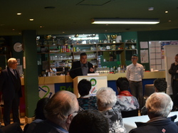 Inauguration salle Alain Jonard