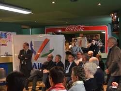 Inauguration salle Alain Jonard