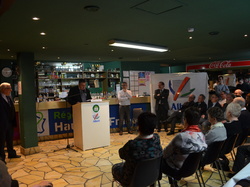 Inauguration salle Alain Jonard