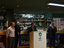 Inauguration salle Alain Jonard