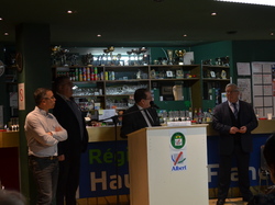 Inauguration salle Alain Jonard