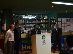 Inauguration salle Alain Jonard