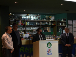 Inauguration salle Alain Jonard