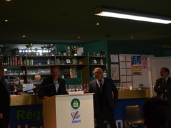 Inauguration salle Alain Jonard