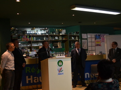 Inauguration salle Alain Jonard