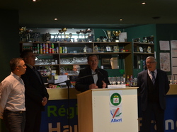 Inauguration salle Alain Jonard