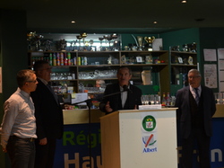 Inauguration salle Alain Jonard