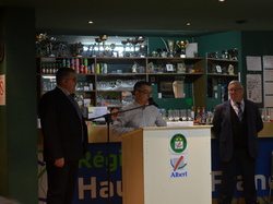 Inauguration salle Alain Jonard