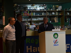 Inauguration salle Alain Jonard