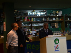 Inauguration salle Alain Jonard