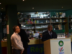 Inauguration salle Alain Jonard