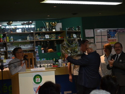 Inauguration salle Alain Jonard