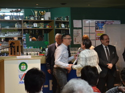 Inauguration salle Alain Jonard