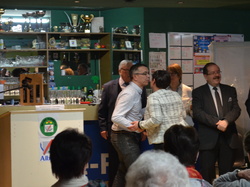 Inauguration salle Alain Jonard