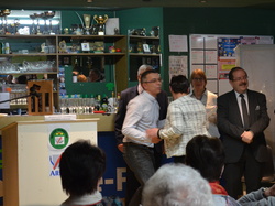 Inauguration salle Alain Jonard