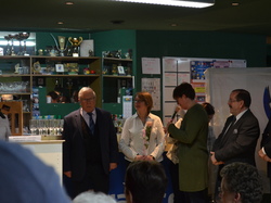 Inauguration salle Alain Jonard