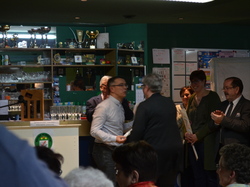 Inauguration salle Alain Jonard