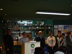 Inauguration salle Alain Jonard