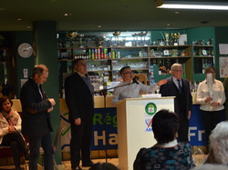 Inauguration salle Alain Jonard