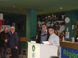 Inauguration salle Alain Jonard